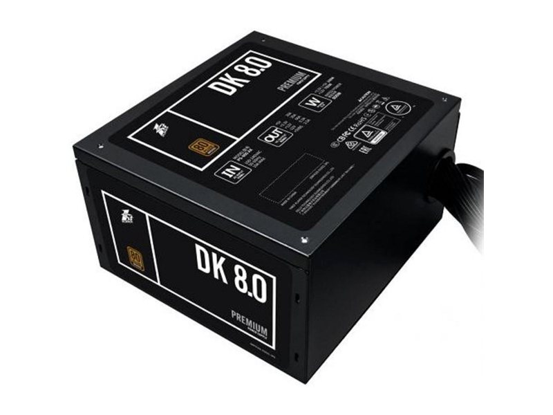 1STPLAYER Блок питания DK PREMIUM 800W / ATX 2.4, APFC, 80 PLUS BRONZE, 120mm fan / PS-800AX