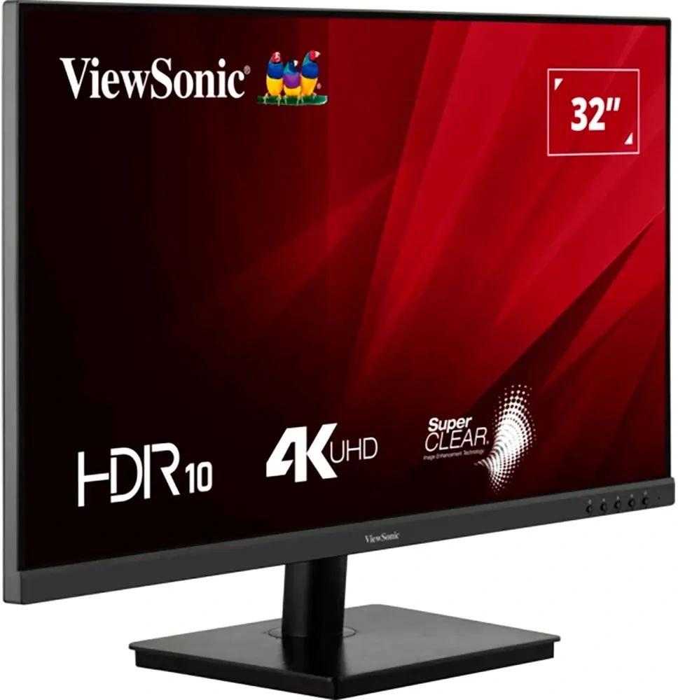 Монитор ViewSonic 31.5" VA3208-4K-HD черный VA LED 16:9 HDMI матовая 300cd 178гр/178гр 3840x2160 60Hz DP 4K 6.6кг