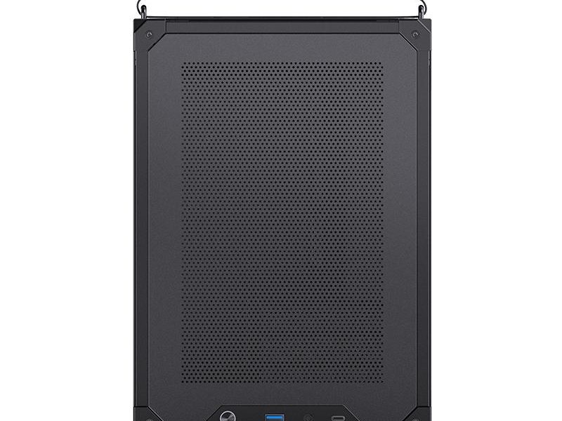 Корпус без блока питания/ Case JONSBO C6 MAX Handle, Mini-Tower, TG, no fan, 1xUSB-A 3.0 + 1xUSB-C 3.1, mATX, mITX Black