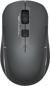 Мышь A4Tech Fstyler FB26CS Air2 серый/черный оптическая 2000dpi silent беспров. BT/Radio USB для ноутбука 4but (FB26CS AIR2 SMOKY GREY)
