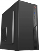 Корпус Digma DCC-MN306 черный без БП mATX 1x80mm 1x92mm 2x120mm 2xUSB2.0 1xUSB3.0 audio