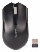 Мышь A4Tech V-Track G3-200NS черный оптическая 1200dpi беспров. USB 3but