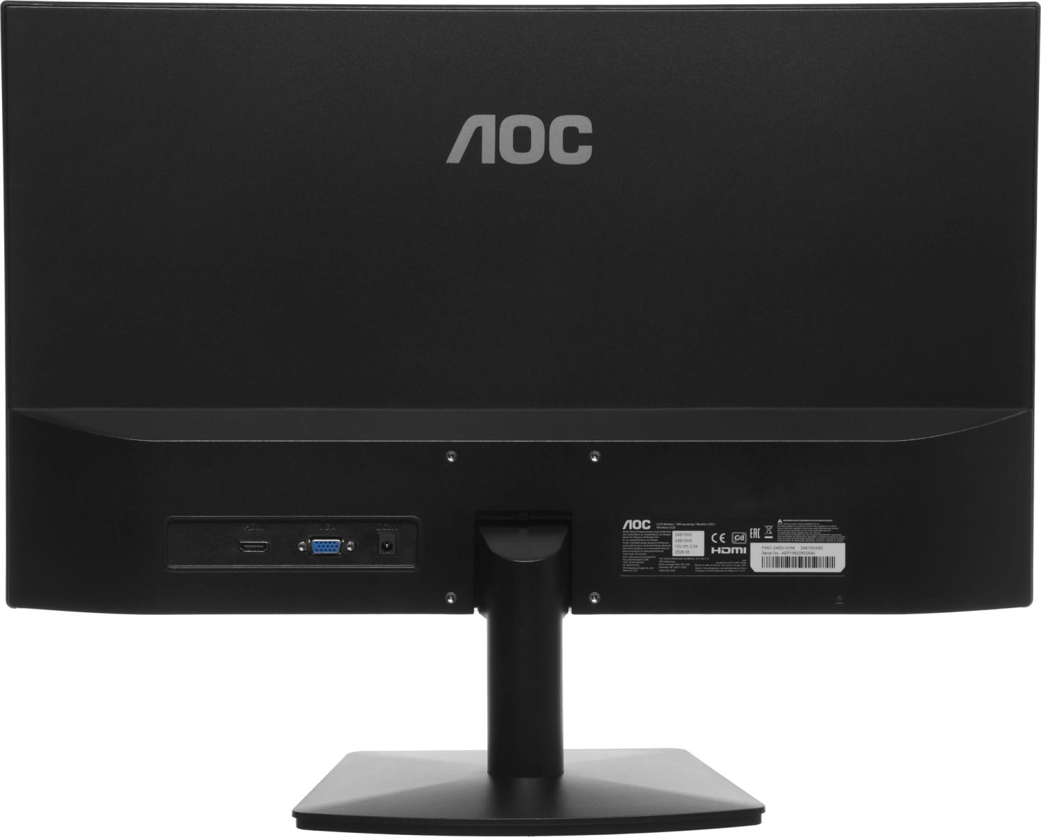 Монитор AOC 23.8" 24B15H3 черный IPS 16:9 HDMI матовая 1000:1 250cd 178гр/178гр 1920x1080 120Hz VGA FHD 2.8кг