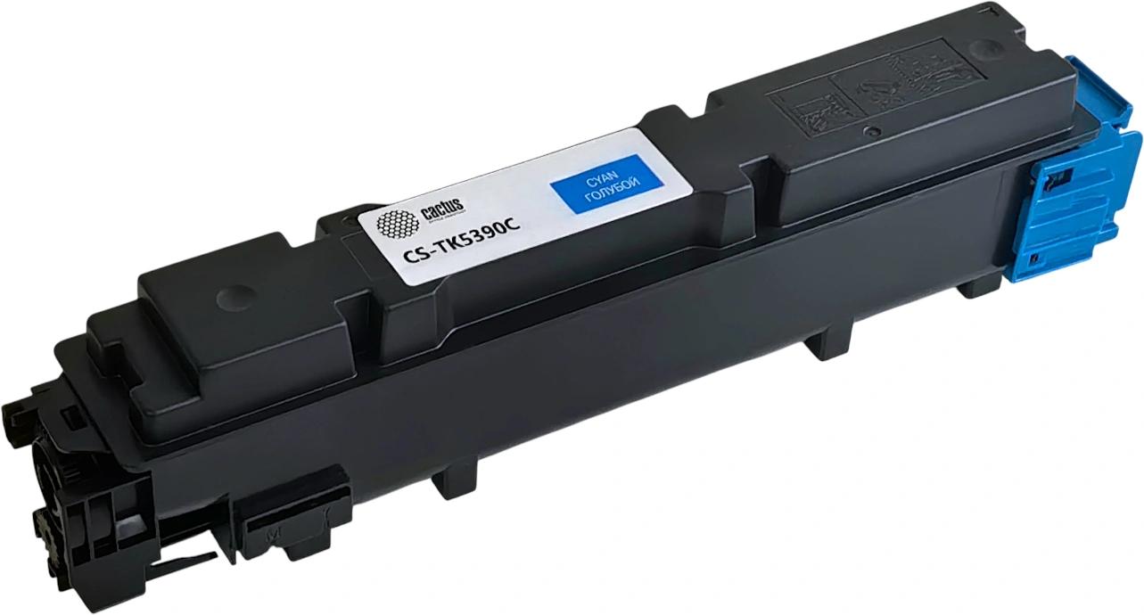 Картридж лазерный Cactus CS-TK5390С TK-5390C голубой (13000стр.) для Kyocera ECOSYS PA4500cx с чипом
