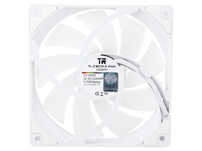 Thermalright Вентилятор TL-C12CW-S / ARGB / 120mm PWM / TRTLC12CWS