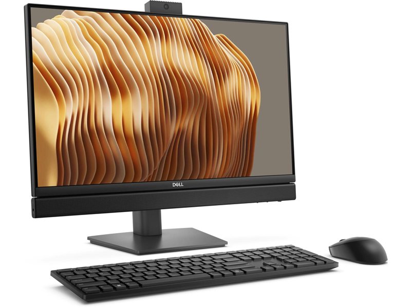 Моноблок Dell Pro 24 QC24251 23.8" Full HD Core Ultra 5 235T (2.2) 32Gb SSD1Tb Graphics CR Windows 11 Pro GbitEth WiFi BT 130W клавиатура мышь Cam темно-серый 1920x1080