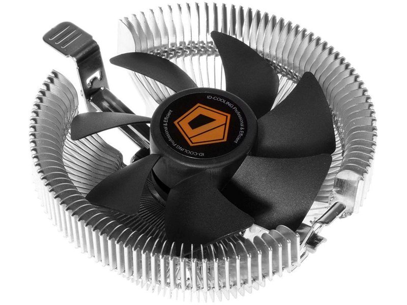 Устройство охлаждения(кулер) ID-Cooling DK-01T Soc-AM5/AM4/1200/1700/1851 черный 3-pin 24dB Al 95W 195gr Ret
