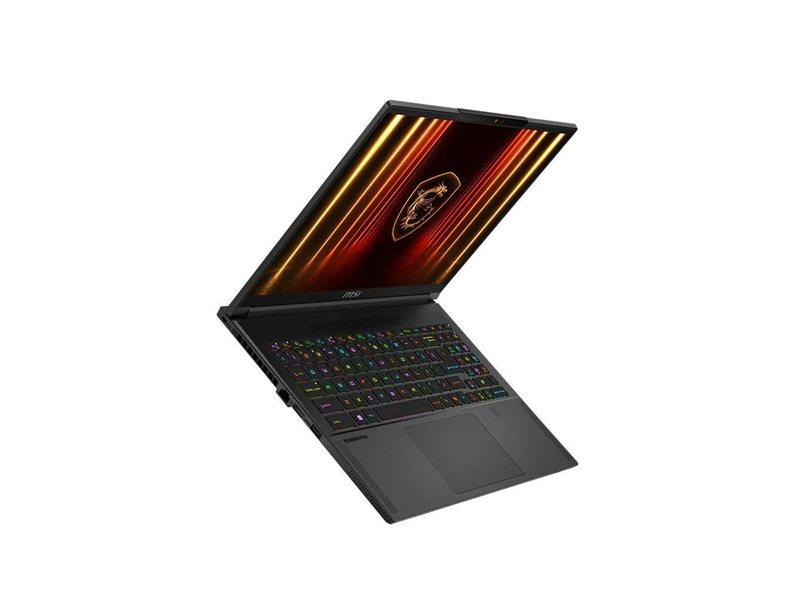 Ноутбук MSI Stealth A16 AI+ A3HWHG-239XRU AMD Ryzen AI 9 365/32Gb (soldered D5)/SSD1Tb/RTX5070 Ti 12Gb (105W)/16"/OLED/WQXGA/2560x1600/240Hz/NoOS/RJ-45/Black/2.1kg