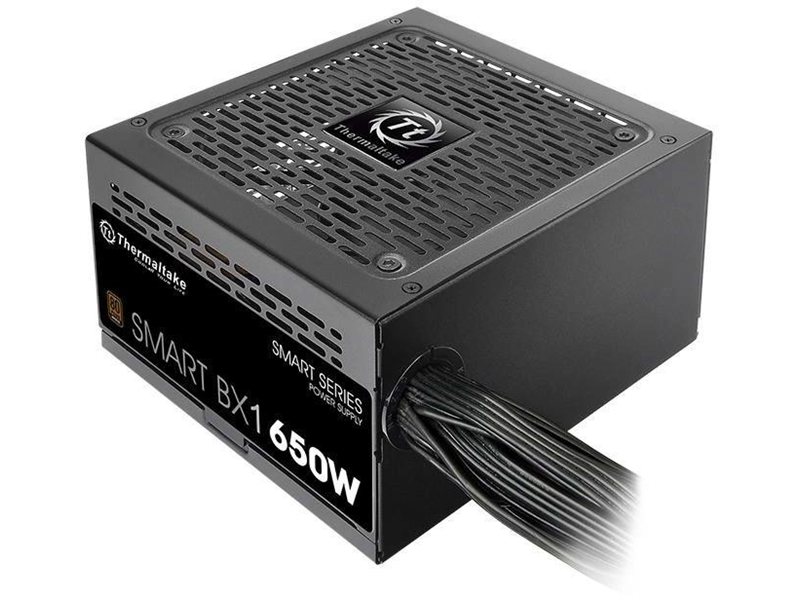 Блок питания Thermaltake ATX 650W Smart BX1 SE 80+ bronze (20+4pin) APFC 120mm fan color LED 6xSATA RTL