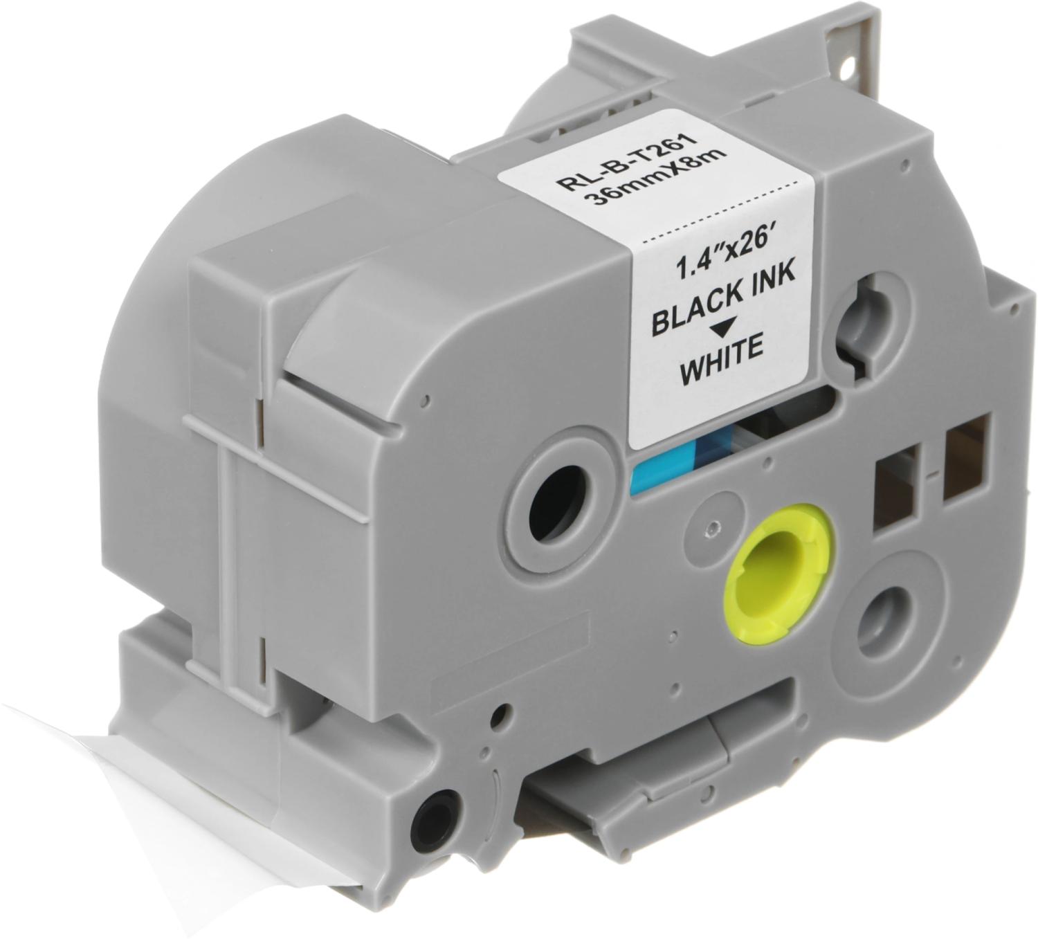 Картридж ленточный G&G GG-TZE261 черный на белом 36x8 для Brother PT- P900W, P950W, 9700PC