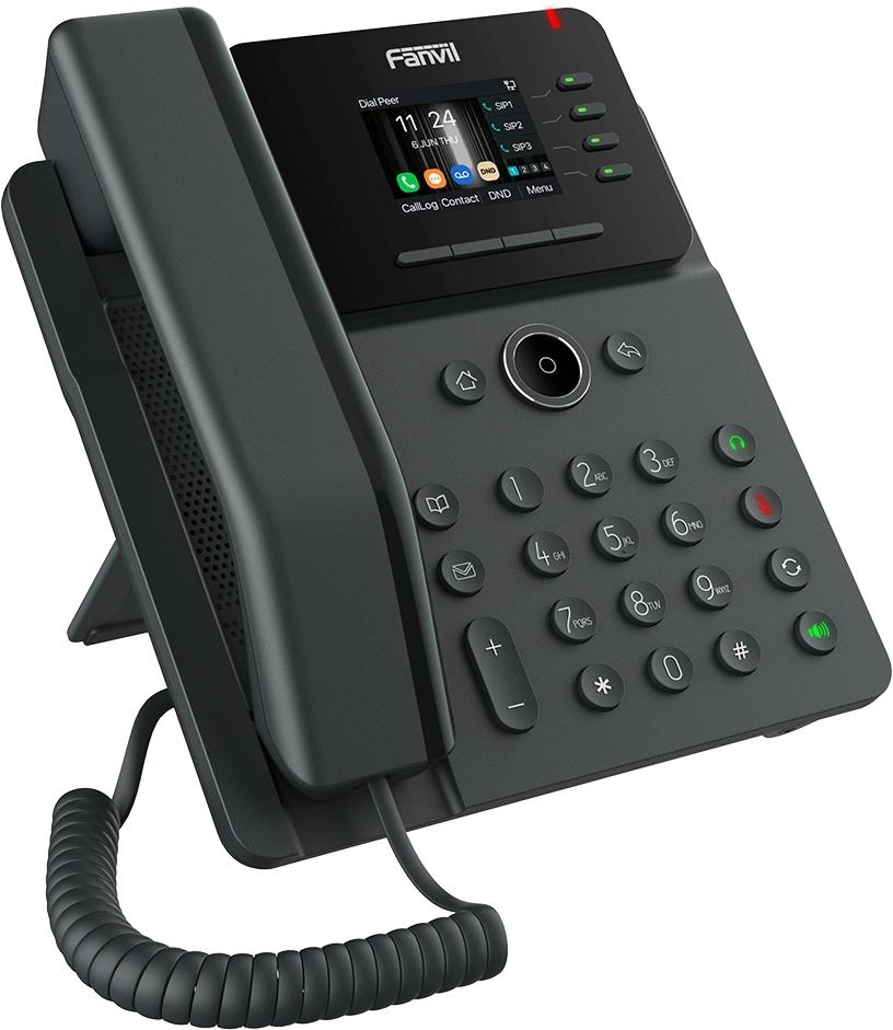 Телефон IP Fanvil V61W черный