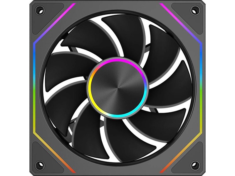 Вентилятор для корпуса PcCooler FG120R Reverse ARGB 120х120x25 черный 4-pin 28.4дБ (FG120R ARGB BK) Ret