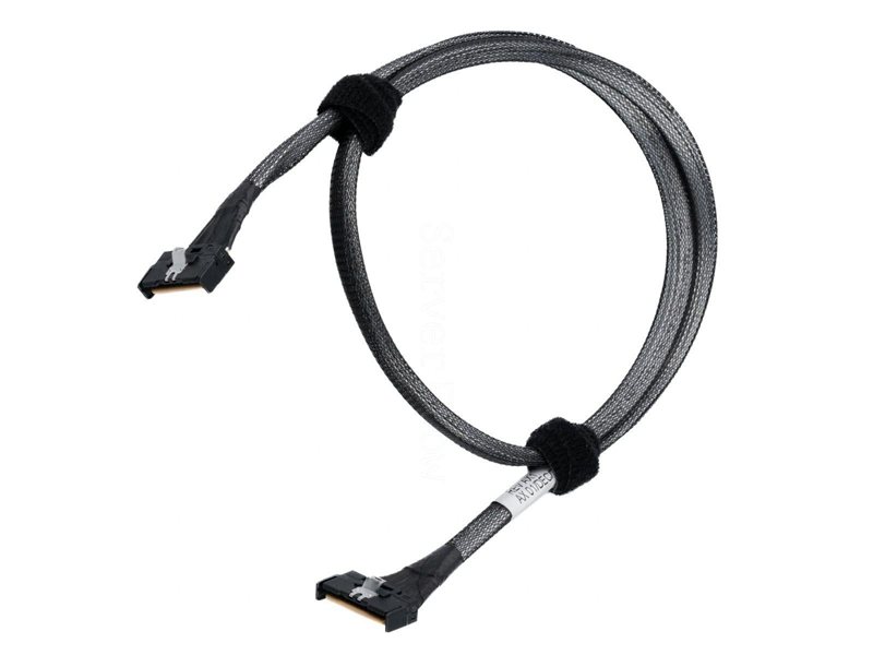 Кабель JPC P7321GB00600-5 Cable MCIO x8 74P (STRAIGHT TYPE)  -TO-  MCIO x8 74P (STRAIGHT TYPE) , 85 Ohm, L:60cm