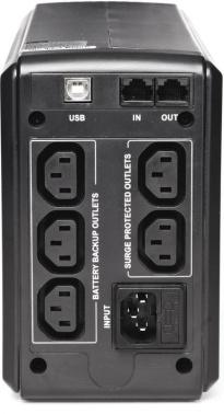 Источник бесперебойного питания Powercom Smart King Pro+ SPT-500-II 400Вт 500ВА черный