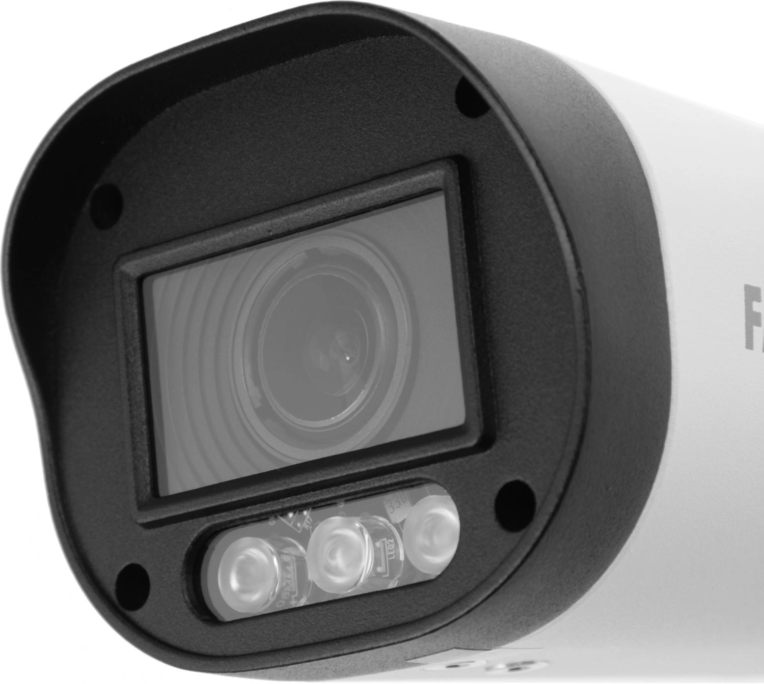Камера видеонаблюдения аналоговая Falcon Eye FE-MHD-BV5-45 3.3-12мм HD-CVI HD-TVI цв. корп.:белый