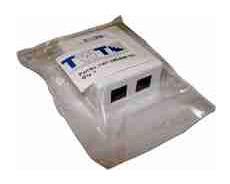 Розетка Lanmaster TWT-SM2-4512-WH настен. RJ45+RJ12 1 кат.5E UTP бел. (упак.:1шт)