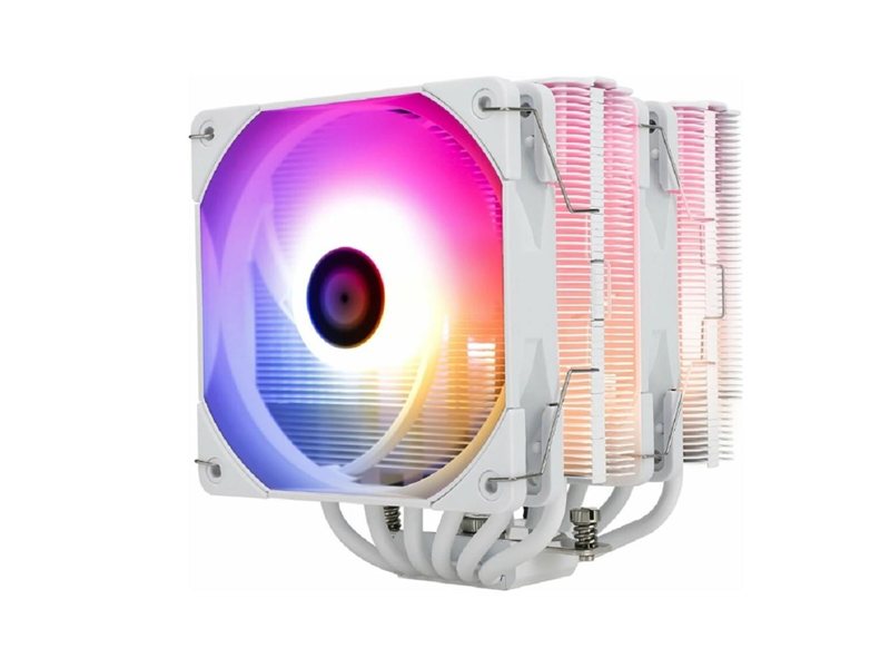 Thermalright Кулер Peerless Assassin 120 White ARGB  LGA115X/1200/1700/AM4/AM5 (Dual Tower, 2x120mm ARGB PWM Fan, медное основание, 6 тепл. трубок 6мм) / TRPA120AW