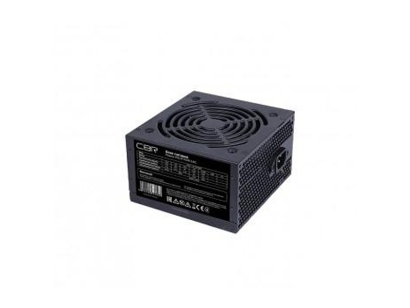 Блок питания CBR ATX 500W, 12cm fan, 24pin/1*8-pin(4+4P)/1*6+2pin/2*IDE/3*SATA, кабель питания 1.2м, черный [PSU-ATX500-12EC] OEM