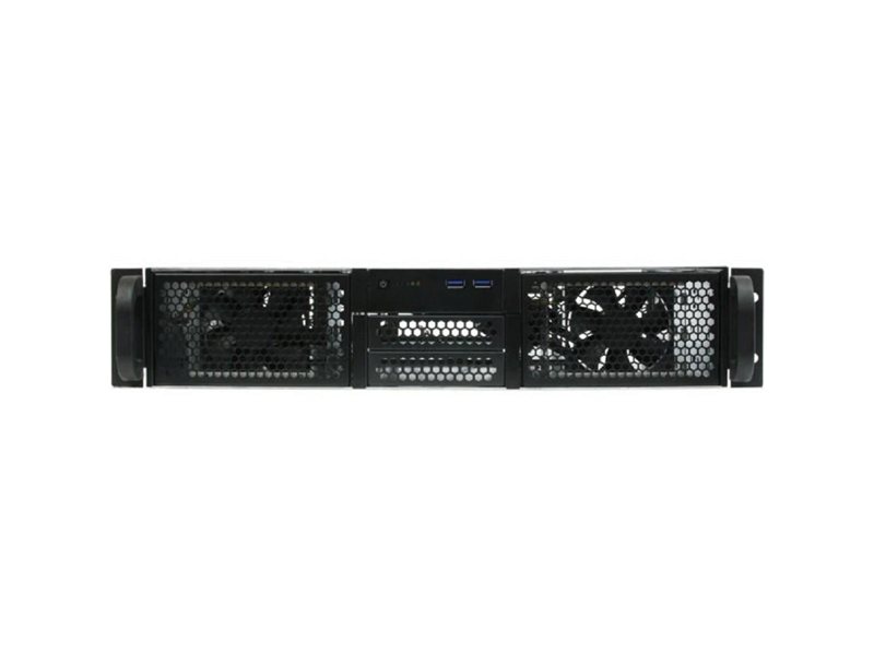 Procase RE204-D0H8-A-45 Корпус 2U server case,0x5.25+8HDD,черный,без блока питания(2U,2U-redundant),глубина 450мм,ATX 12"x9.6"