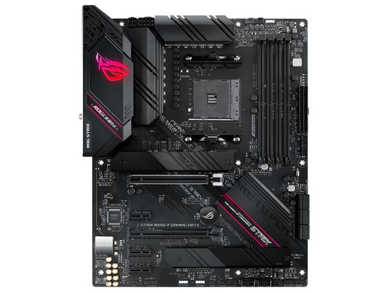 Материнская плата ASUS ROG STRIX B550-F GAMING WIFI II, Socket AM4, B550, 4*DDR4, HDMI+DP, CrossFireX, SATA3 + RAID, Audio, 2,5Gb LAN, USB 3.2*6, USB 2.0*9, ATX ; 90MB19V0-M0EAY0
