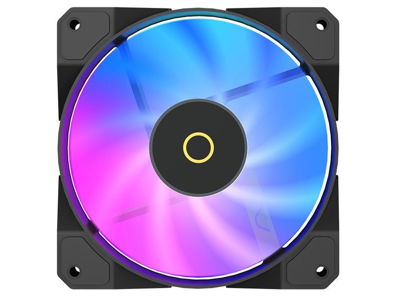 Вентилятор для корпуса Ocypus Beta F12 BK ARGB, 120x120x25mm, 3-PIN, 800-1600 RPM, 29 DBA MAX, HYDRO BEARING