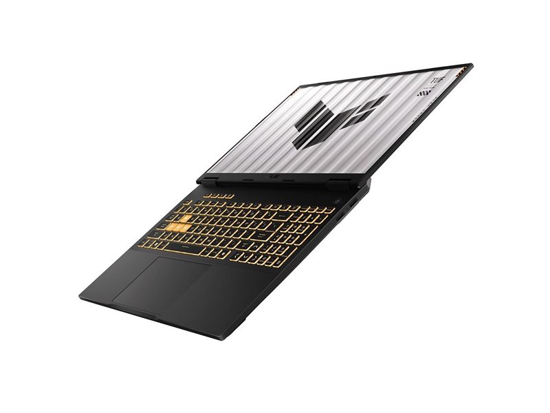 Ноутбук/ ASUS TUF F16 FX608JPR-QT093 16"(2560x1600 (матовый, 165Hz) IPS)/Intel Core i7 14650HX(2.2Ghz)/32768Mb/1024PCISSDGb/noDVD/Ext:nVidia GeForce RTX 5070(8192Mb)/Cam/BT/WiFi/90WHr/war 1y/2.2kg/Jaeger Gray/DOS