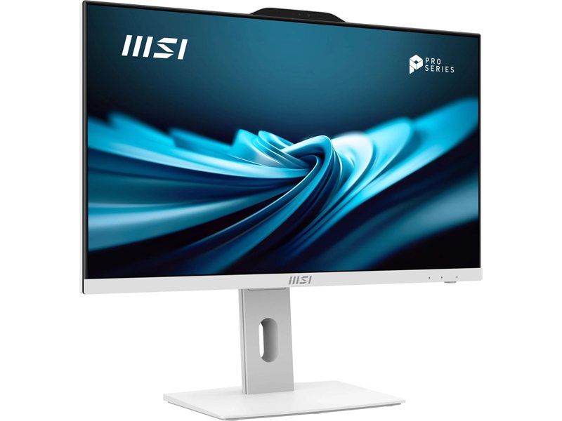 Моноблок MSI Pro AP242P 14M-1214RU 23.8" Full HD i5 14400 (2.5) 16Gb SSD512Gb UHDG 730 Windows 11 Pro GbitEth WiFi BT 120W клавиатура мышь Cam белый 1920x1080