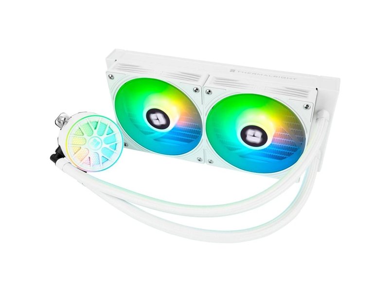 Thermalright Система водяного охлаждения Aqua Elite 240 V6 ARGB White / 2x120mm ARGB PWM Fans / TRAE240V6AW