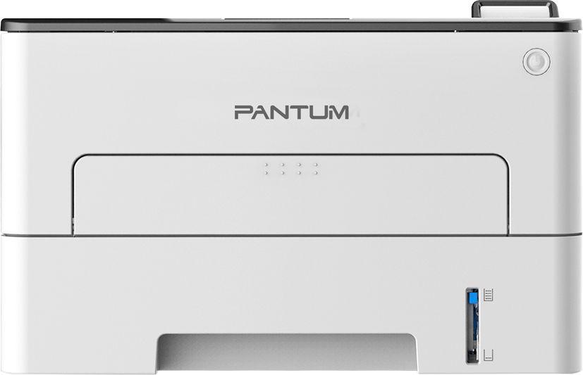 Принтер лазерный Pantum P3300DW A4 Duplex Net WiFi белый
