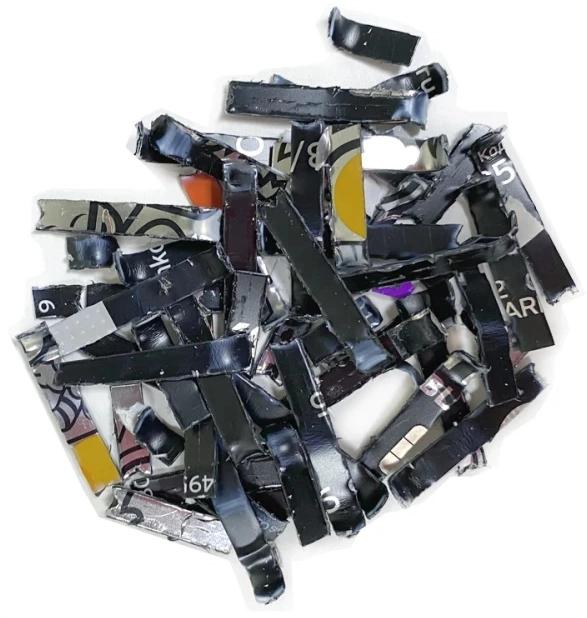 Шредер Office Kit S210N 3,9x38 белый (секр.P-4) фрагменты 16лист. 35лтр. скрепки скобы пл.карты CD