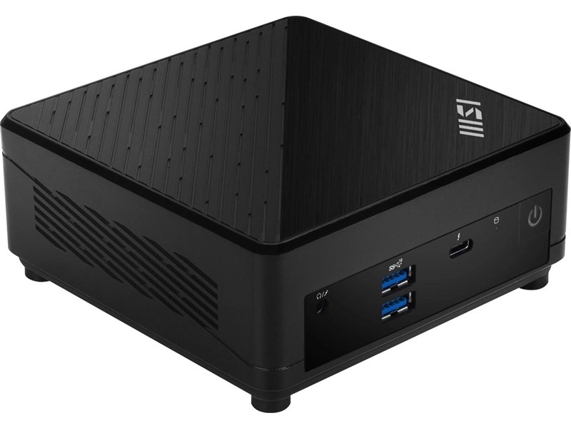 Неттоп MSI Cubi 5 1M-460BRU Core 7 150U (1.8) Graphics без ОС 2.5xGbitEth+1xGbitEth WiFi BT 65W черный (936-B0A821-460)