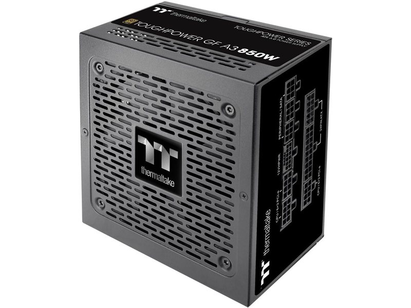 Блок питания Thermaltake ATX 850W Toughpower GF A3 Gen.5 80+ gold 24pin APFC 120mm fan 8xSATA Cab Manag RTL