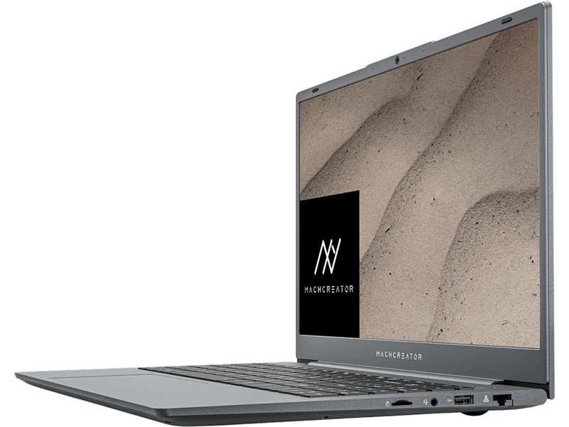 Ноутбук Machcreator One R5 Ryzen 5 7430U 16Gb SSD512Gb AMD Radeon Graphics 15.6" IPS FHD (1920x1080) Windows 11 Pro grey WiFi BT Cam 4825mAh (JJ00GB00GRU)