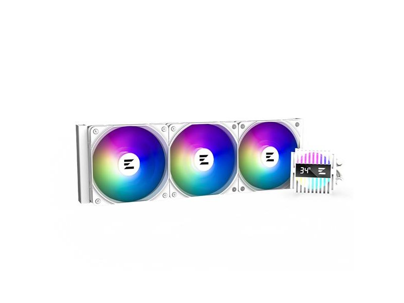 Система водяного охлаждения Zalman CPU Liquid Cooler 360mm, ARGB, white