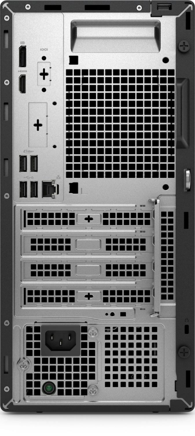ПК Dell Pro Tower QCT1250 Ultra MT Core Ultra 7 265 (2.4) 16Gb SSD512Gb Graphics Windows 11 Pro GbitEth WiFi BT 180W мышь клавиатура черный (DPTU-7821/16)