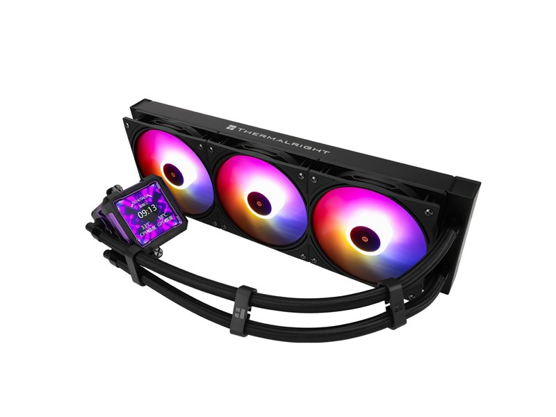 Thermalright Система водяного охлаждения Frozen Warframe Pro 360 ARGB Black / 3x120mm ARGB PWM Fans / TRFWP360AB