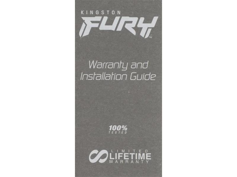 Оперативная память Kingston 64GB 6000MT/s DDR5 CL30 DIMM (Kit 2*32Gb) FURY Beast Black EXPO