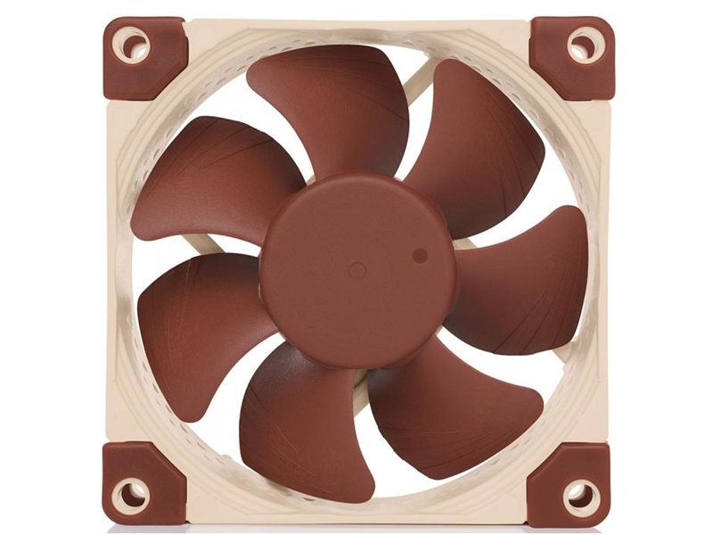 Кулер для корпуса/ Case Cooler Noctua NF-A8 PWM (80x80x25mm, 4-pin PWM, 32.67CFM, 17.7dBA, 2200RPM, Beige/Brown)