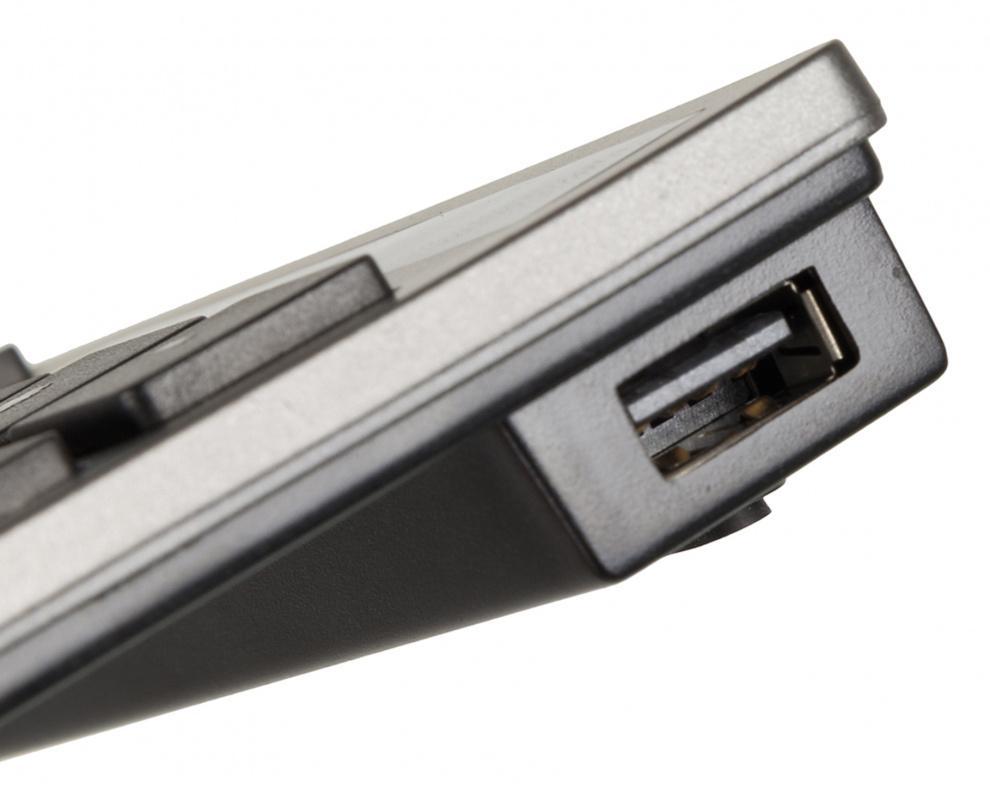 Клавиатура A4Tech KV-300H серый/черный USB slim кабель 1.5м