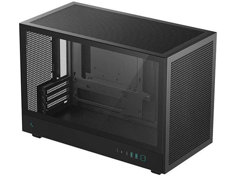 Корпус Deepcool CH260 черный без БП mATX 6x120mm 2x140mm 2xUSB3.0 bott PSU