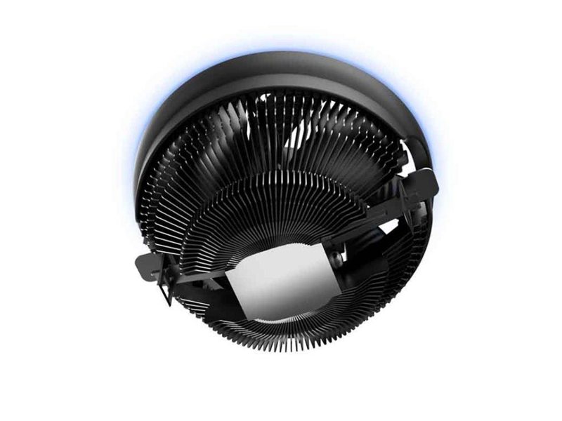 PCCooler E126M B Кулер S775/115X/AM2/2+/AM3/3+/AM4/FM1/FM2/2+ (TDP 92W, вент-р 120мм с PWM, Blue LED FAN, 1000-1800RPM, 26.5dBa) Retail Color Box