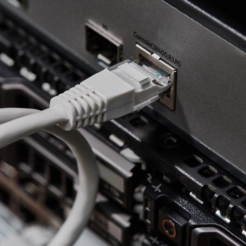 Патч-корд Rexant 18-1001 UTP RJ-45 вил.-вилка RJ-45 кат.5E 0.5м серый ПВХ