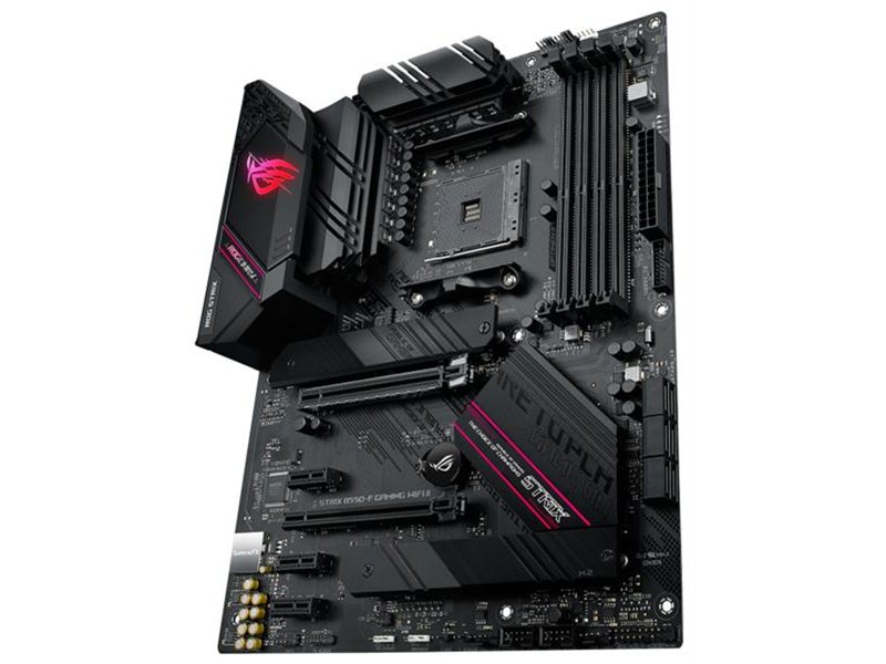 Материнская плата ASUS ROG STRIX B550-F GAMING WIFI II, Socket AM4, B550, 4*DDR4, HDMI+DP, CrossFireX, SATA3 + RAID, Audio, 2,5Gb LAN, USB 3.2*6, USB 2.0*9, ATX ; 90MB19V0-M0EAY0