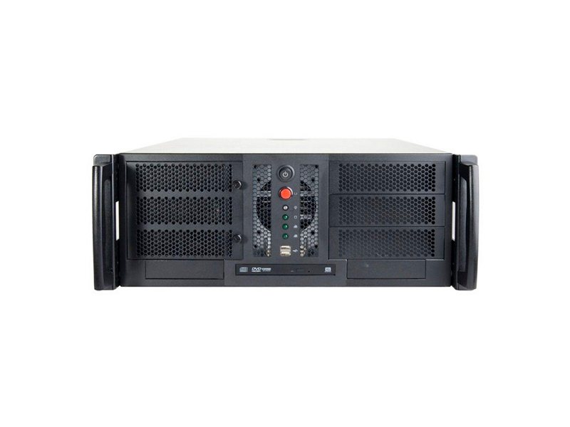 Корпус Chenbro RM41300H11*13719 4U 12*13"M/B,5.25"BAY*3+3.5"BAY*5,12CM FAN,21.5",BK CC1012,USB3.0,W/TWO DO1OORS,SINGLE(CHENBRO,SR/SK),REV."E00"