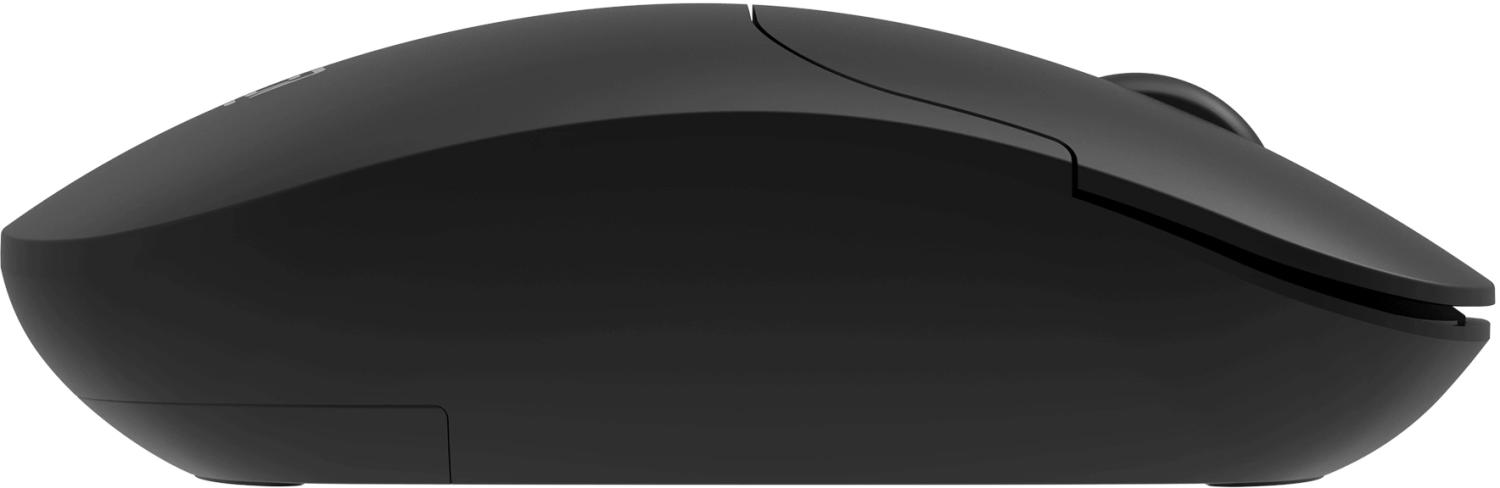 Мышь Оклик 202MW черный оптическая 1000dpi беспров. USB для ноутбука 3but (2070314)