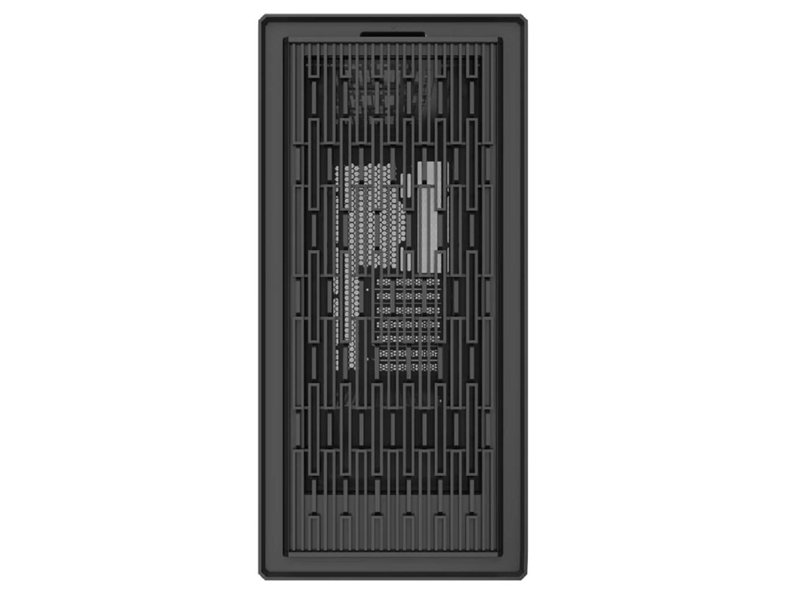 Powercase Корпус Intro, TG, Type-C, W/O Fans, чёрный, ATX (CJ235IB-F0)