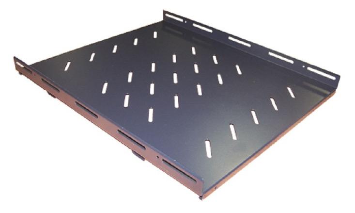 Полка выдвижная Lanmaster TWT-CBB-SM-10/20 1U нагр.:20кг. 19" 1000мм черный (упак.:1шт)