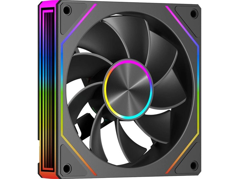 Вентилятор для корпуса PcCooler FG120R Reverse ARGB 120х120x25 черный 4-pin 28.4дБ (FG120R ARGB BK) Ret