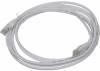Патч-корд Lanmaster TWT-45-45-3.0-WH UTP RJ-45 вил.-вилка RJ-45 кат.5E 3м белый ПВХ (уп.:1шт)