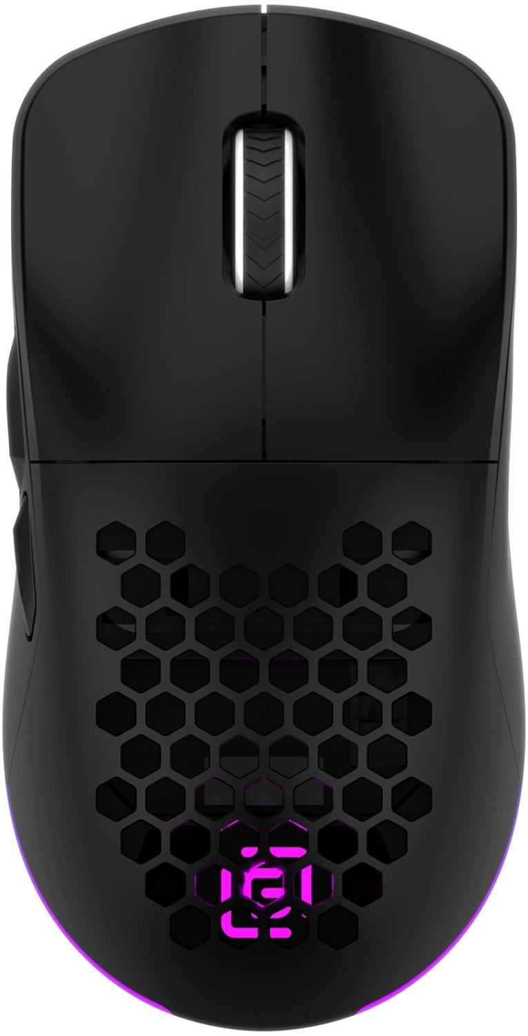 Мышь Оклик 900GMW черный оптическая 26000dpi беспров. BT/Radio USB 6but (1796786)